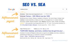 référencement naturel et payant