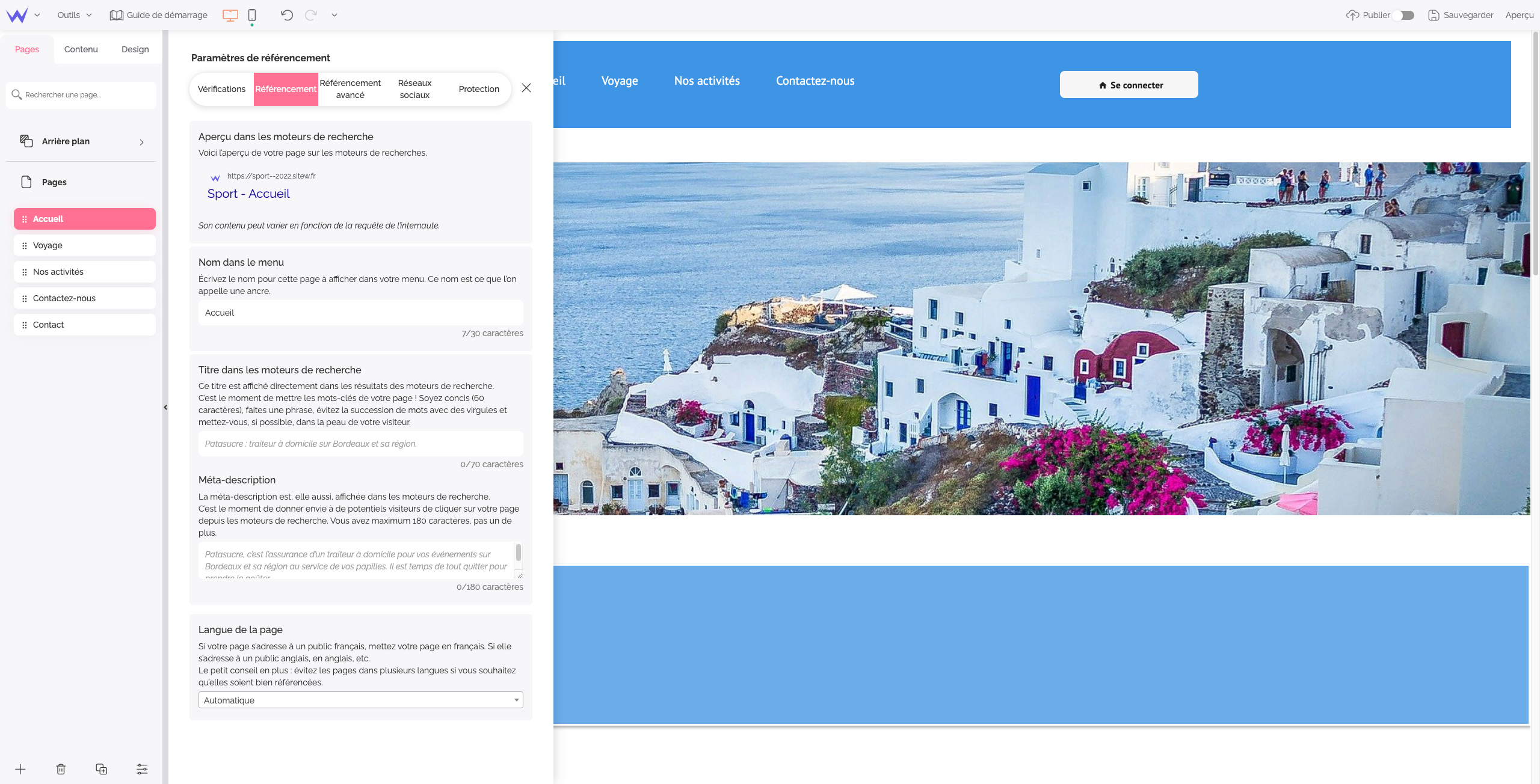 référencement de site sur google